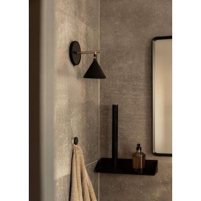 Audo Copenhagen Cast Sconce Væglampe 19 cm, Sort