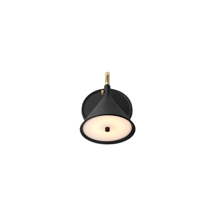 Audo Cast Sconce Wandleuchte 19 cm, Schwarz