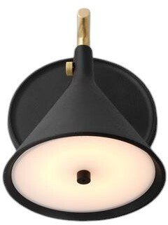 Audo Cast Sconce Wandleuchte 19 cm, Schwarz