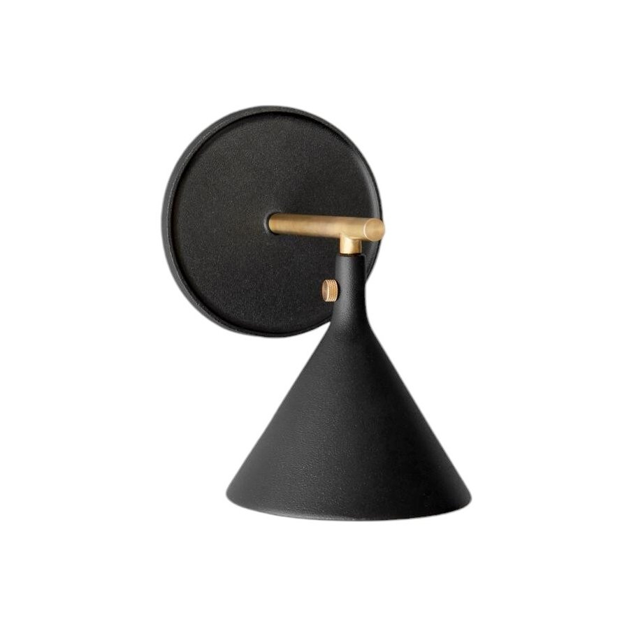 Audo Cast Sconce Wandleuchte 19 cm, Schwarz