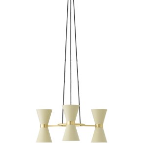 Audo Copenhagen Collector Kronleuchter 61 cm, Creme