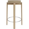 Audo Passage Tischhocker H66 cm, Eiche/Beige Boucl