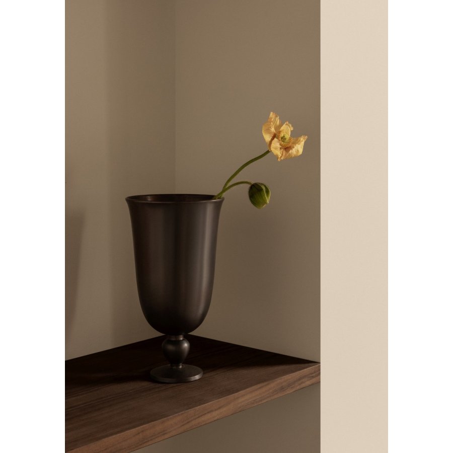 Audo Copenhagen Pavot Vase H28,7 cm, Bronzefinish