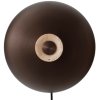 Audo Copenhagen Reverse Vglampe m. Ledning 24 cm, Beige/Bruneret Messing