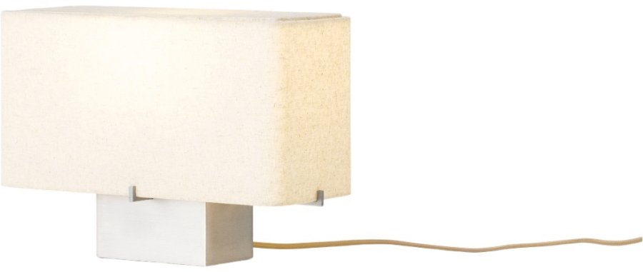 Audo Copenhagen Nonna Tischlampe H24 cm, Aluminium/Sand