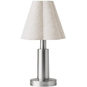 Audo Copenhagen Admiral Akku-Tischlampe H27 cm, Sand-/Stahl