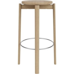 Audo Copenhagen Passage Barstol H75 cm, Eg/Stl