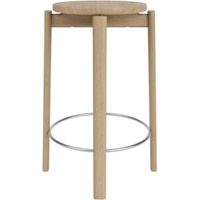 Audo Copenhagen Passage Counter Stol H65 cm, Eg/Stl
