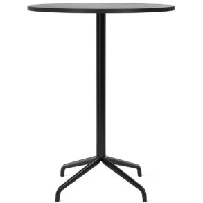 Audo Copenhagen Harbour Barbord H103 cm, Sort/Sort Eg