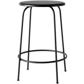 Audo Afteroom Taburet, Sort