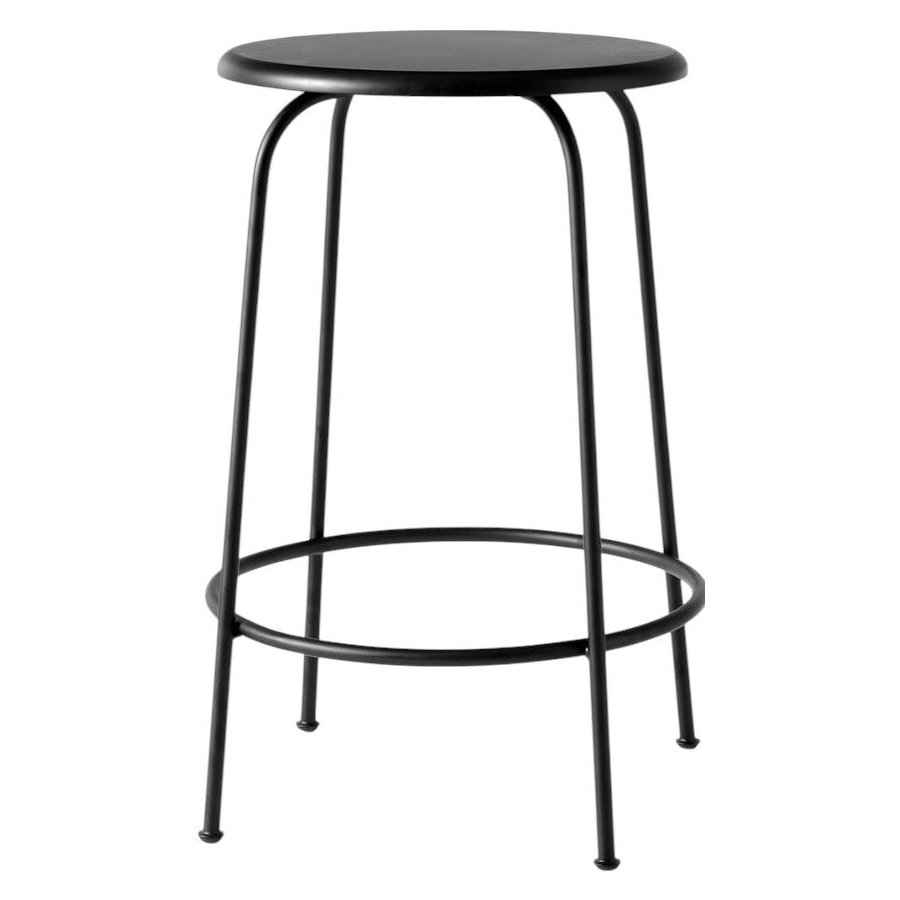 Audo Afteroom Taburet, Sort