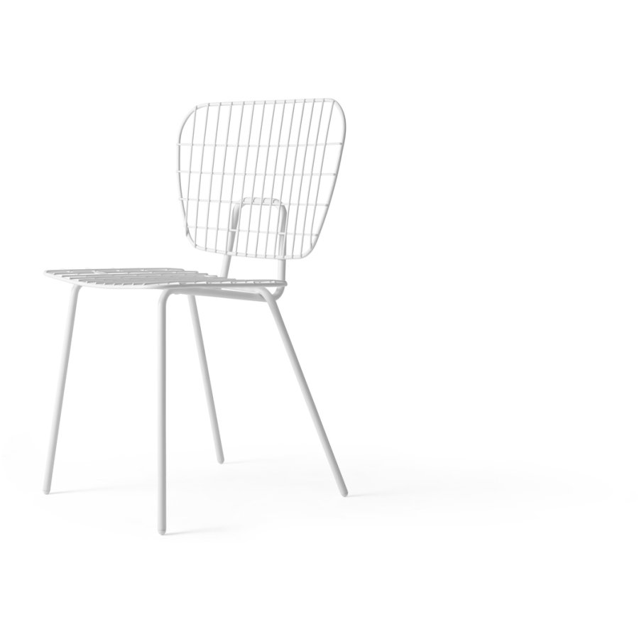 Audo Copenhagen WM String Spisebordsstol, Hvid