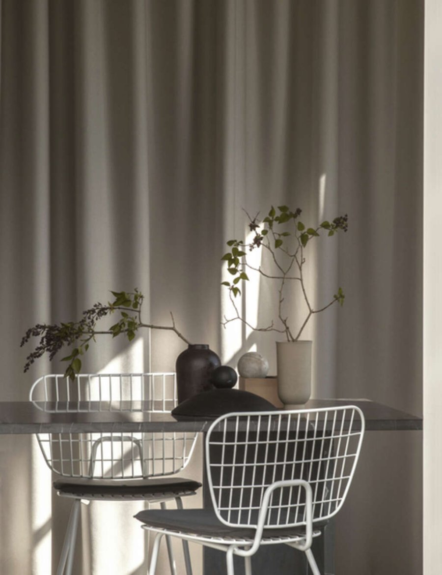 Audo Copenhagen WM String Spisebordsstol, Hvid