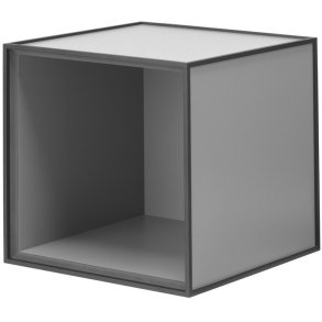 Audo Copenhagen Frame 28 Modul Reol 28x28 cm, Mrk Gr
