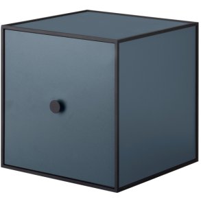 Audo Copenhagen Frame 28 Modul Reol m. Lge 28x28 cm, Fjord