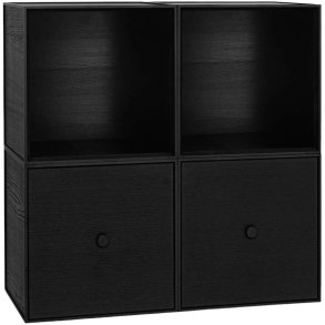 Audo Copenhagen Frame Modul-Set 70x70 cm, Schwarz