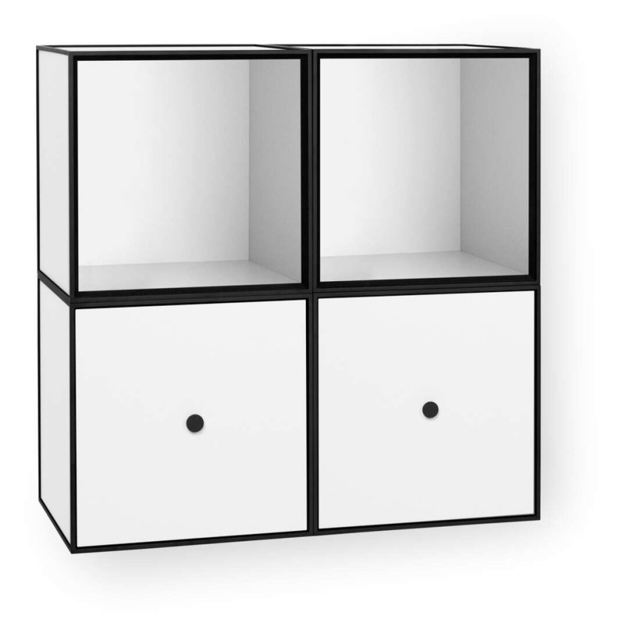 Audo Copenhagen Frame Modul-Set 70x70 cm, Wei