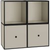 Audo Copenhagen Frame Modul-Set 70x70 cm, Sand