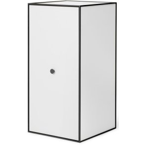 Audo Copenhagen Frame 70 Modul Schrank mit T&uuml;r 70x35 cm, Wei&szlig;