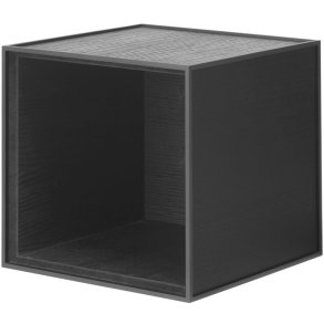 Audo Copenhagen Frame 28 Modul Regal 28x28 cm, Schwarz Gebeizte Esche