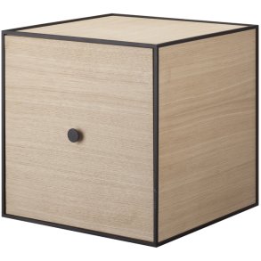 Audo Copenhagen Frame 35 Modul Reol m. Lge 35x35 cm, Eg