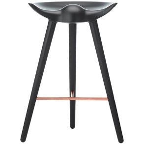 Audo Copenhagen ML 42 Counter Stool H73 cm, Sort/Kobber