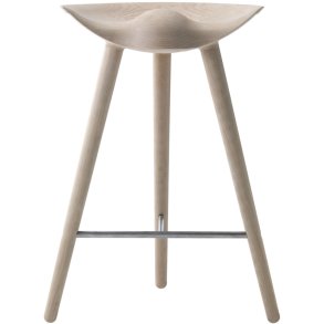 Audo Copenhagen ML 42 Counter Stool H73 cm, Eg/Stl