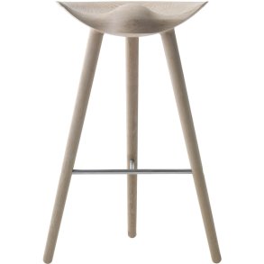 Audo Copenhagen ML 42 Barstol H81 cm, Eg/Stl