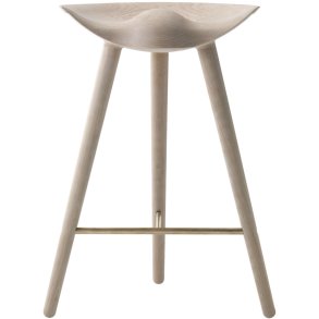Audo Copenhagen ML 42 Counter Stool H73 cm, Eg/Messing