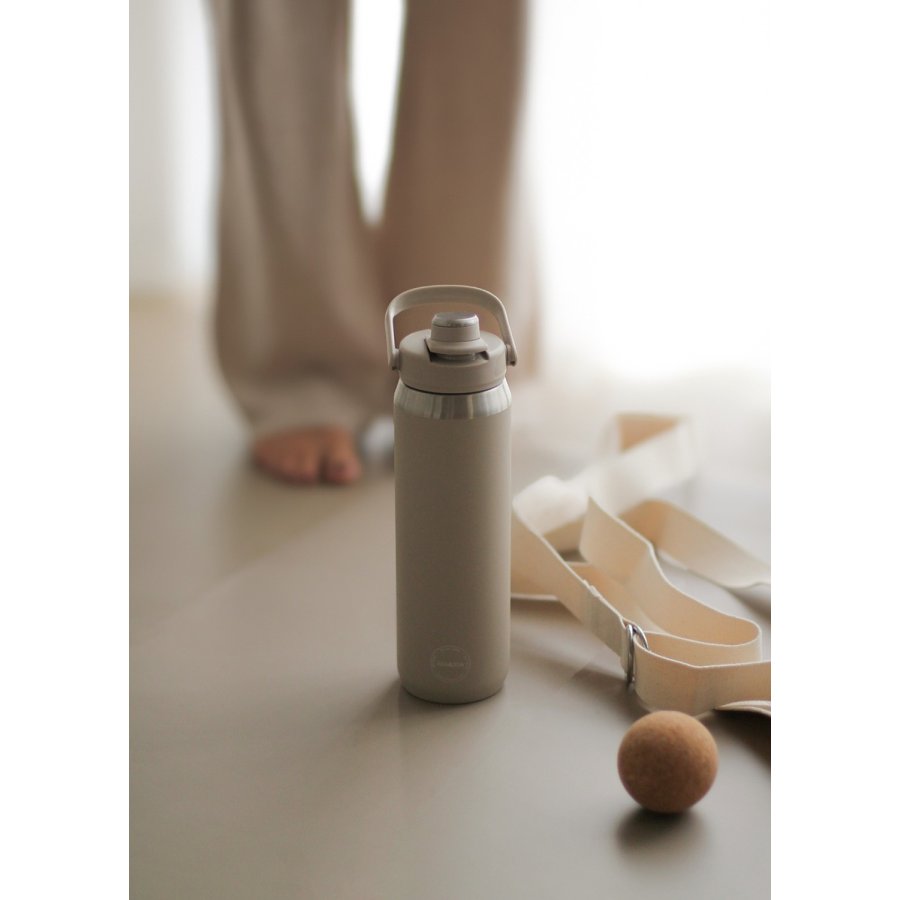 AYA&IDA Sports Drikkeflaske 700 ml, Cream Beige
