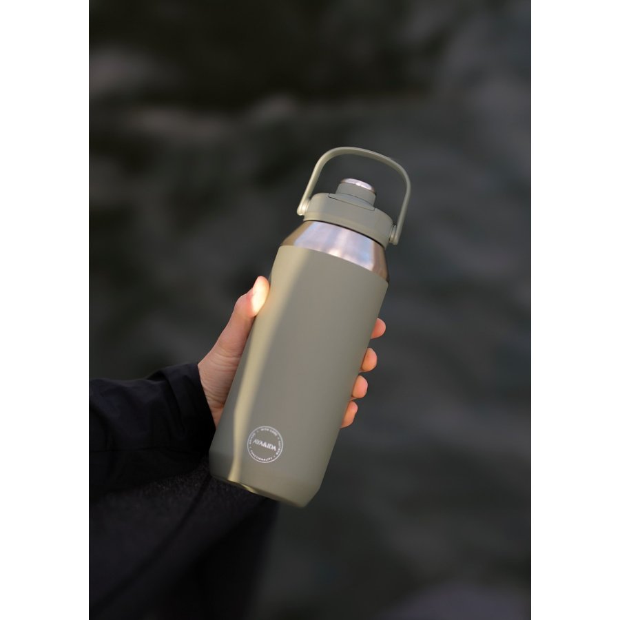 AYA&IDA Sports Drikkeflaske 950 ml, Tropical Green