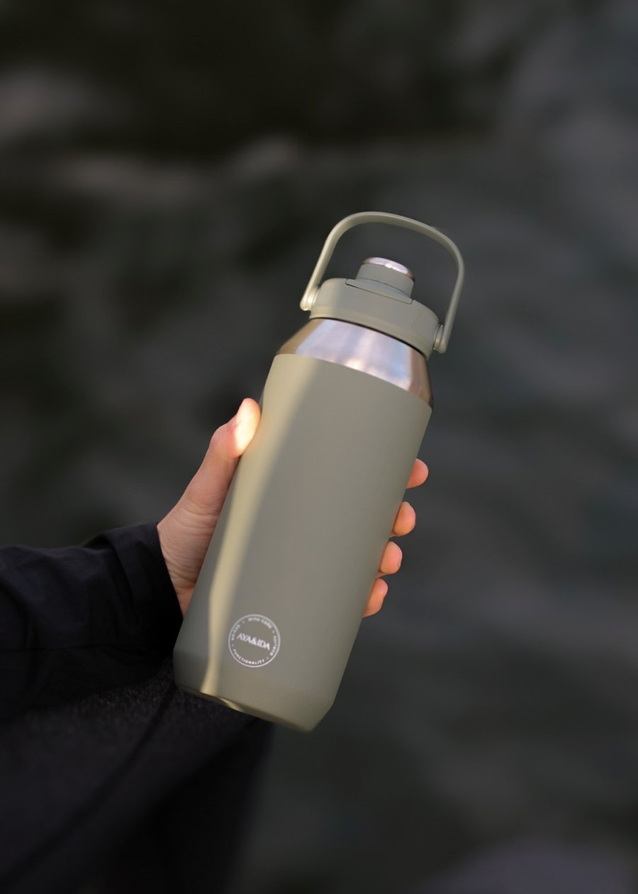 AYA&IDA Sports Drikkeflaske 950 ml, Tropical Green