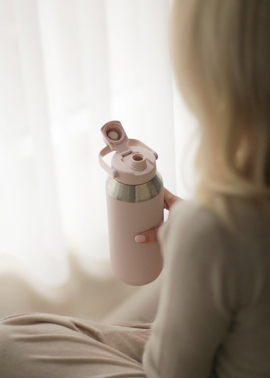 AYA&IDA Sports Drikkeflaske 950 ml, Soft Rose