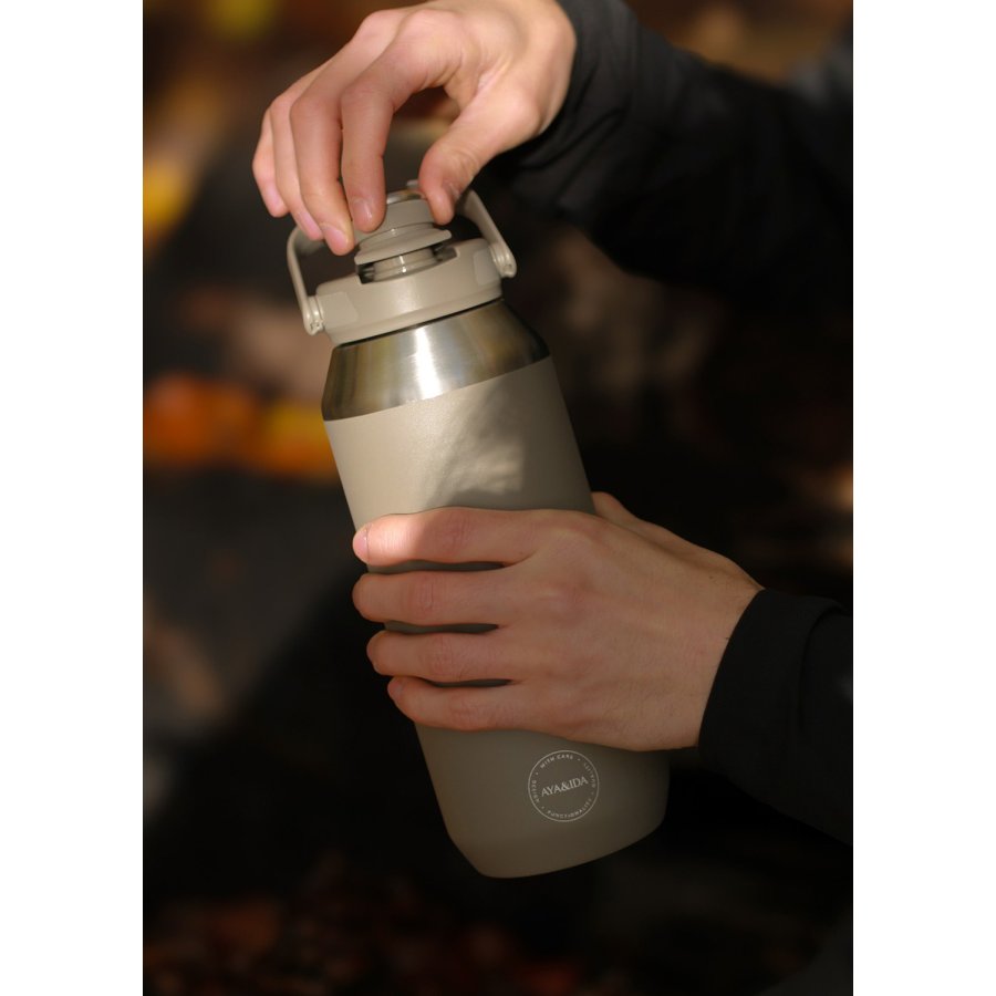 AYA&IDA Sports Drikkeflaske 950 ml, Driftwood