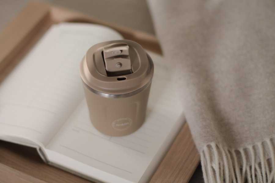 AYA&IDA CUP2GO Thermobecher 240 ml, Dusty Brown