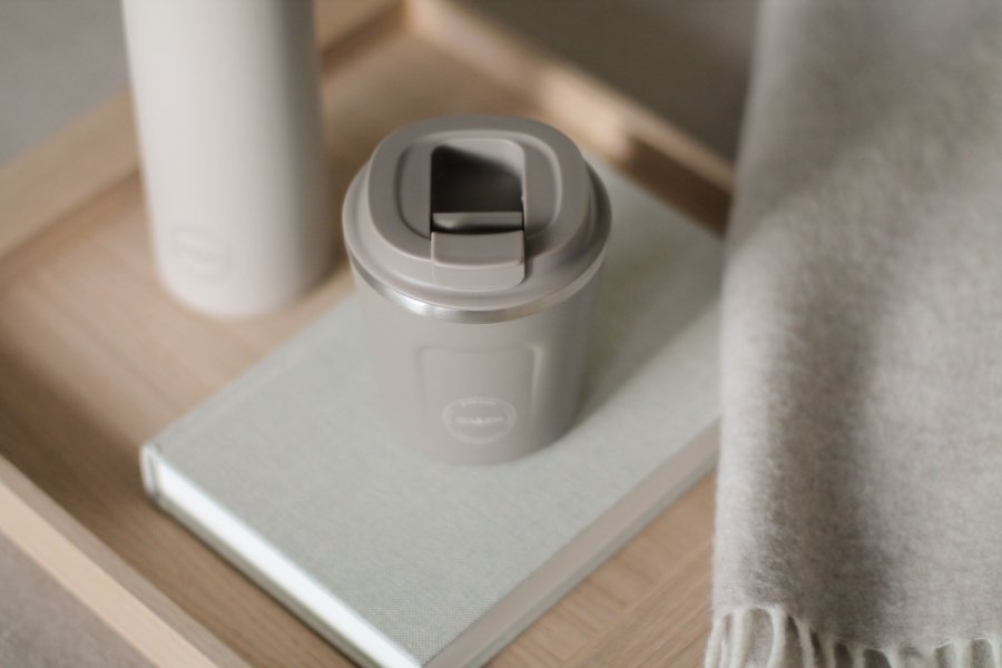 AYA&IDA CUP2GO Thermobecher 240 ml, Driftwood