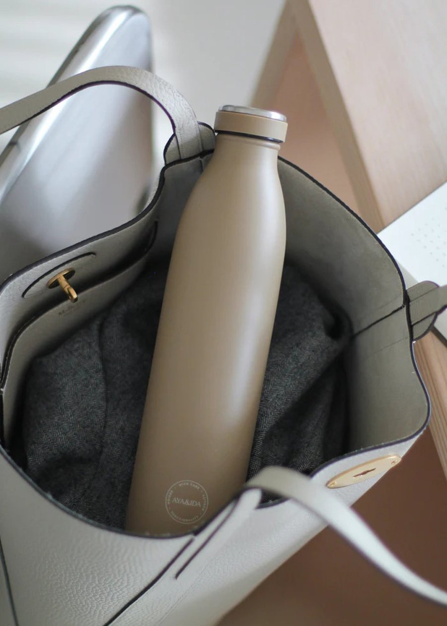 AYA&IDA Drikkeflaske 750 ml, Dusty Brown