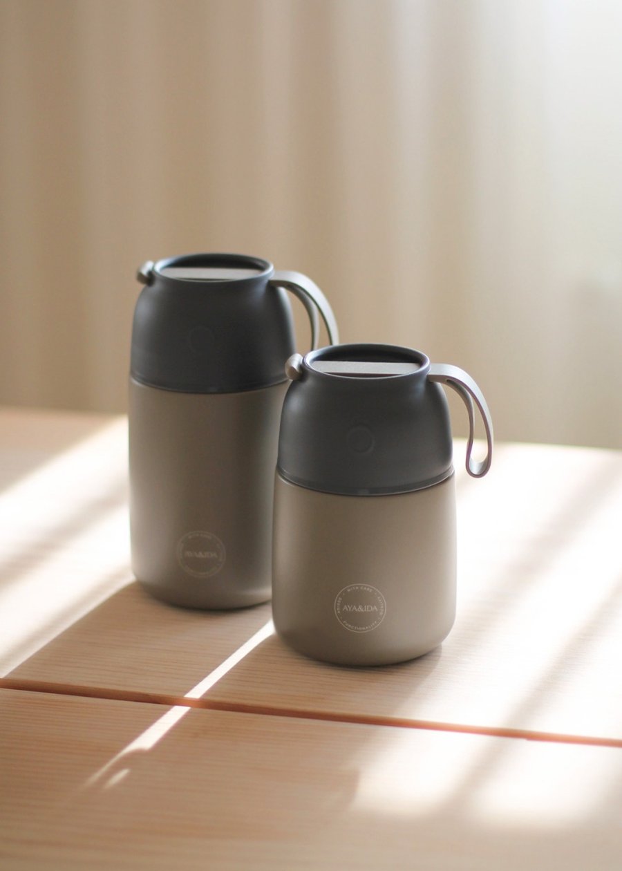 AYA&IDA Food'ie Voedselbewaarbox 700 ml, Driftwood
