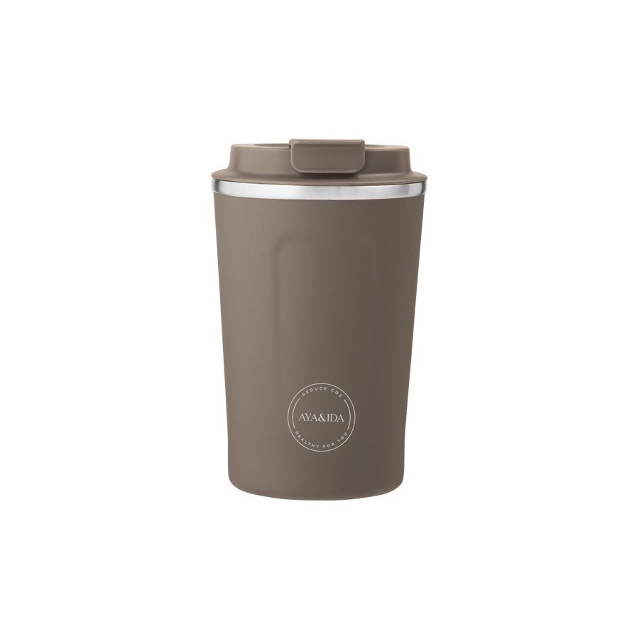 AYA&IDA CUP2GO Thermobecher 380 ml, Driftwood