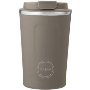 AYA&IDA CUP2GO Thermobecher 380 ml, Driftwood