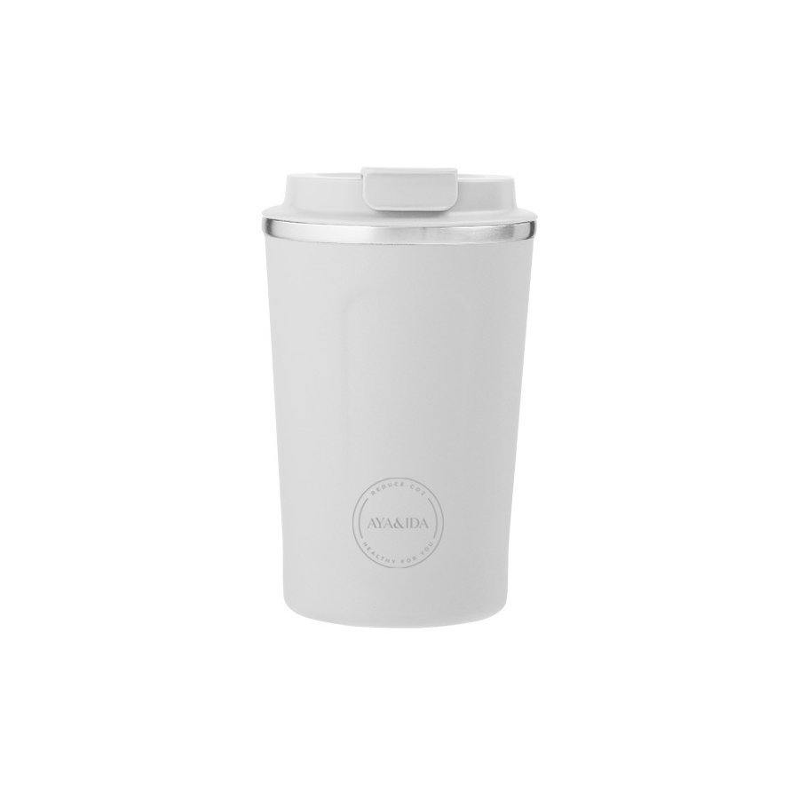 AYA&IDA CUP2GO Thermosbecher 380 ml, Winter White