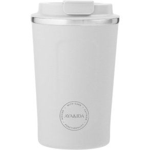AYA&IDA CUP2GO Thermosbecher 380 ml, Winter White