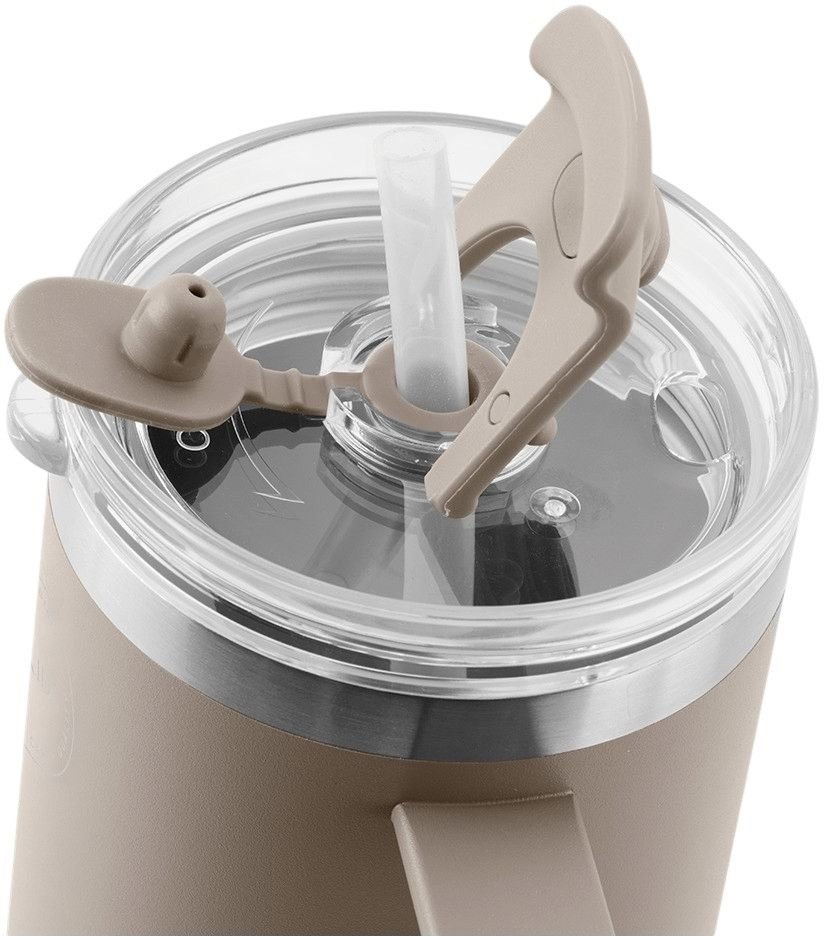 AYA&IDA Termokop m. Suger�r 885 ml, Cream Beige