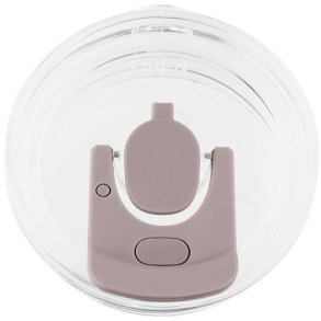 AYA&IDA Ersatzdeckel fr Thermocup mit Strohhalm, Soft Rose