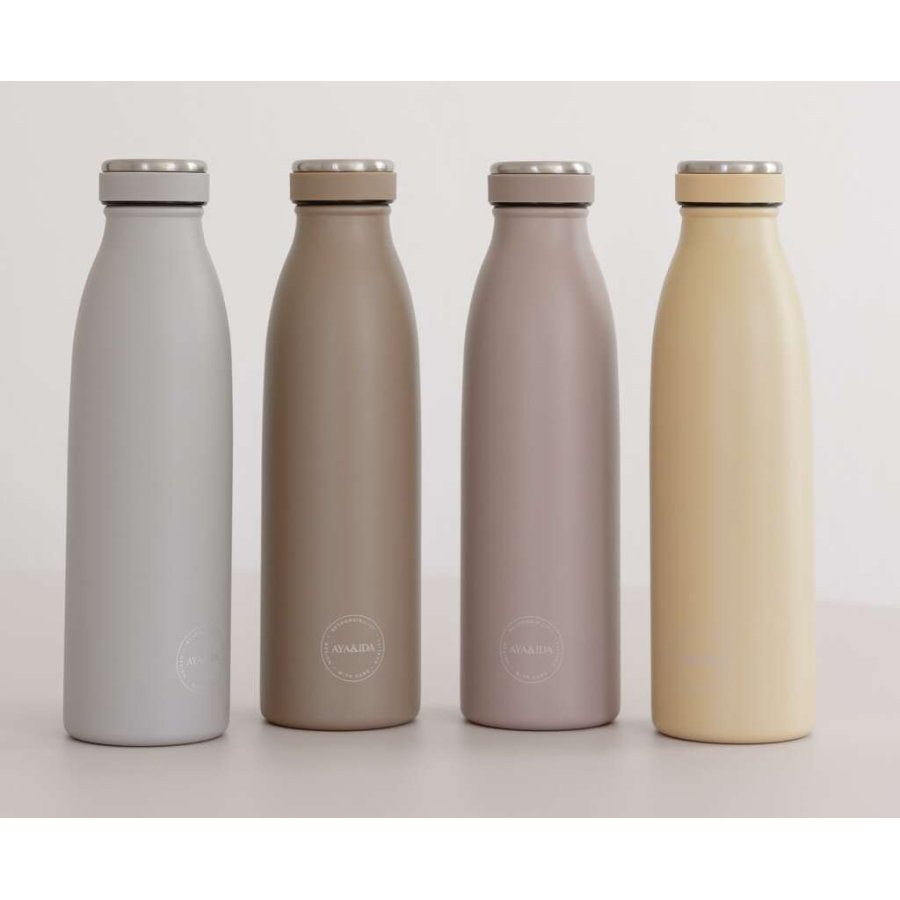 AYA&IDA Trinkflasche, Light Grey