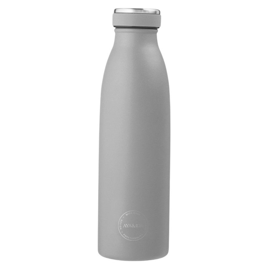 AYA&IDA Drikkeflaske 500 ml, Light Grey