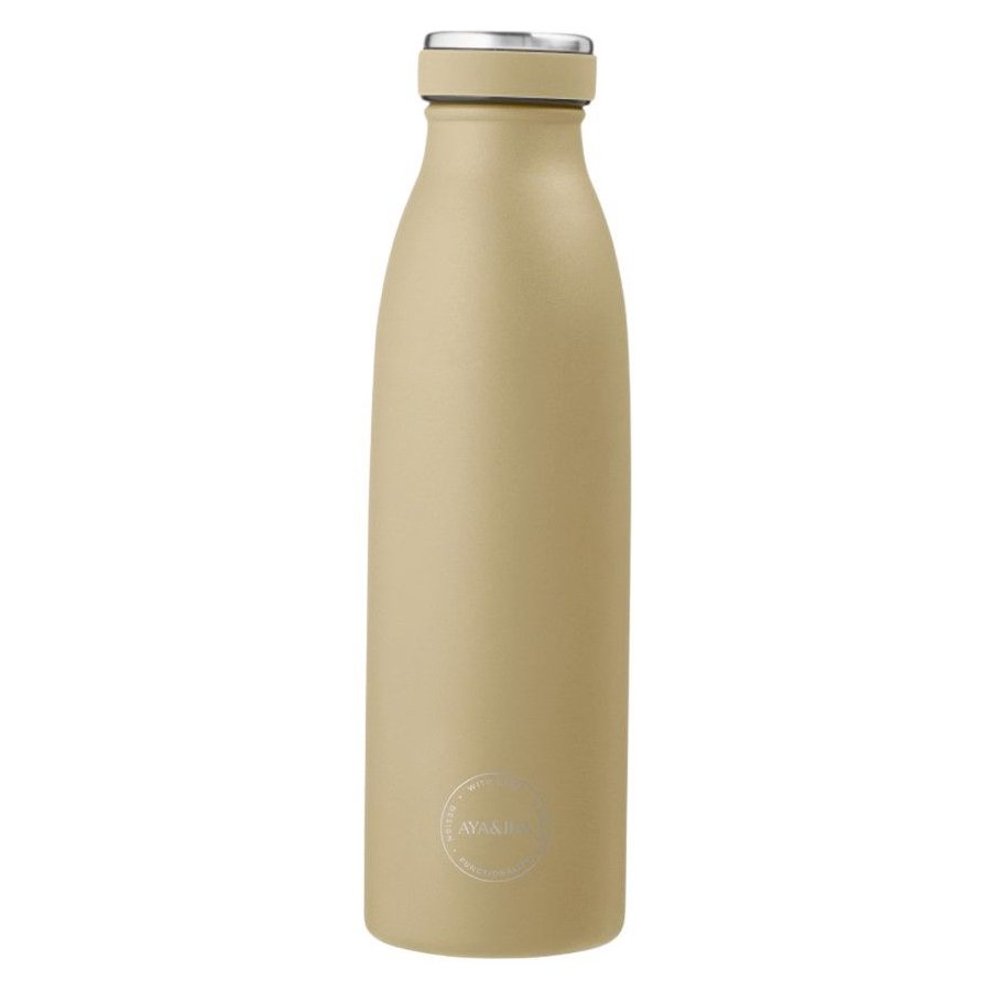AYA&IDA Drikkeflaske 500 ml, Dusty Yellow