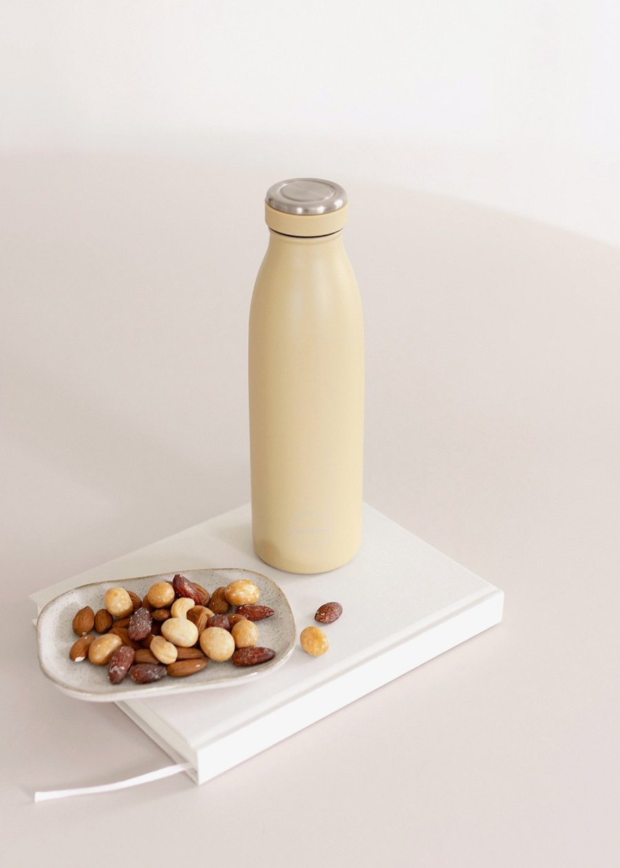 AYA&IDA Drikkeflaske 500 ml, Dusty Yellow