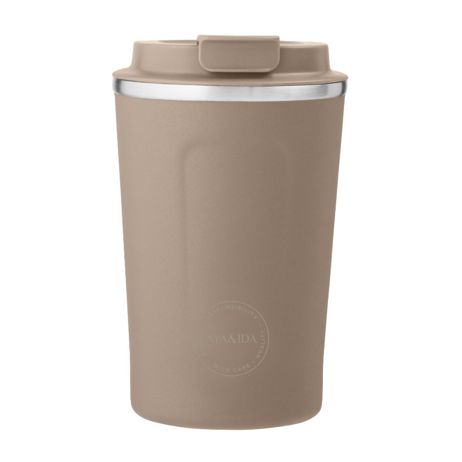 AYA&IDA CUP2GO Thermobecher, Dusty Brown