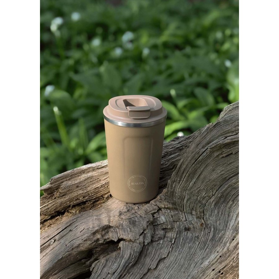 AYA&IDA CUP2GO Termokop 380 ml, Dusty Brown